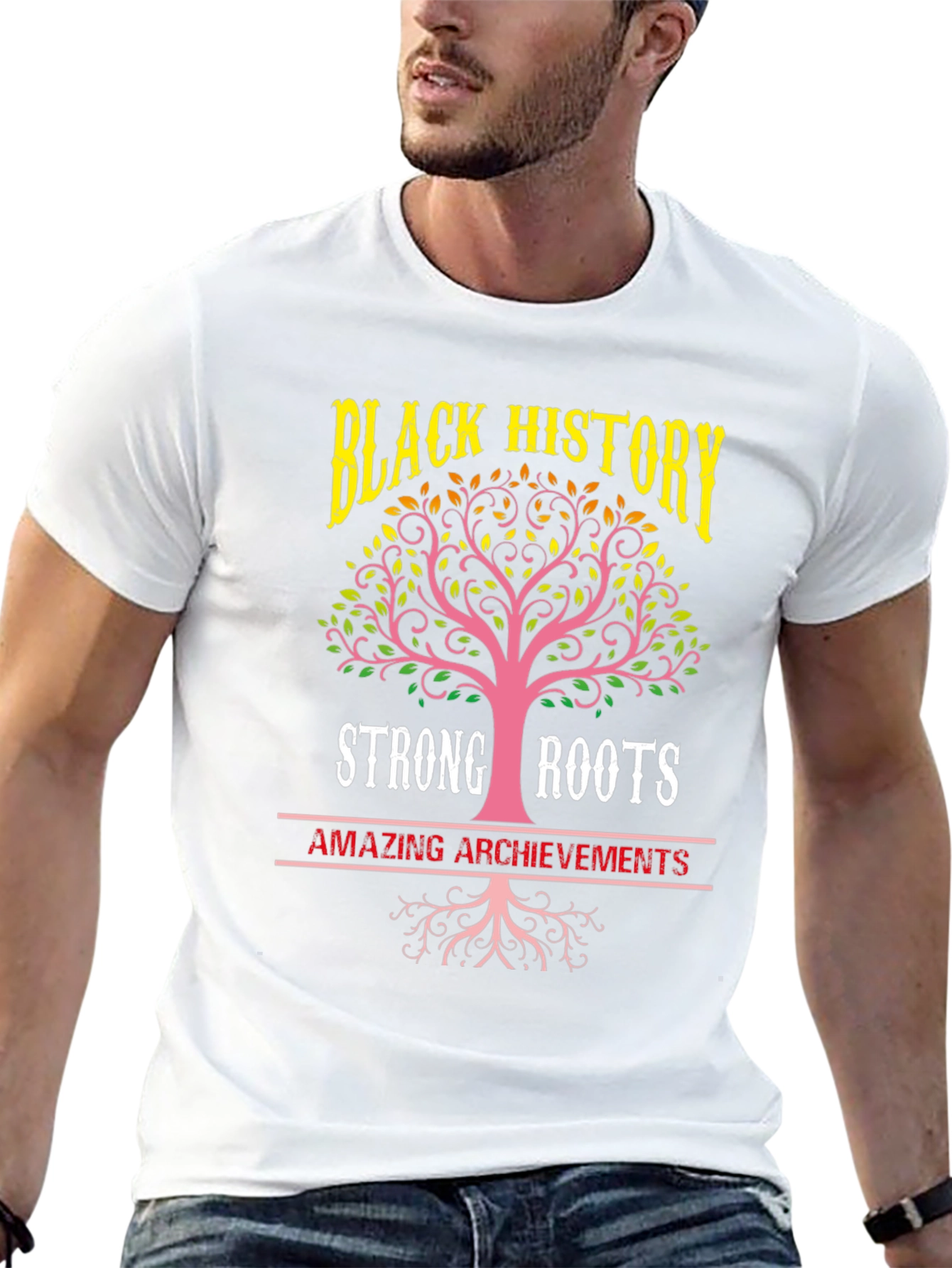Black History Strong Roots T-Shirt
