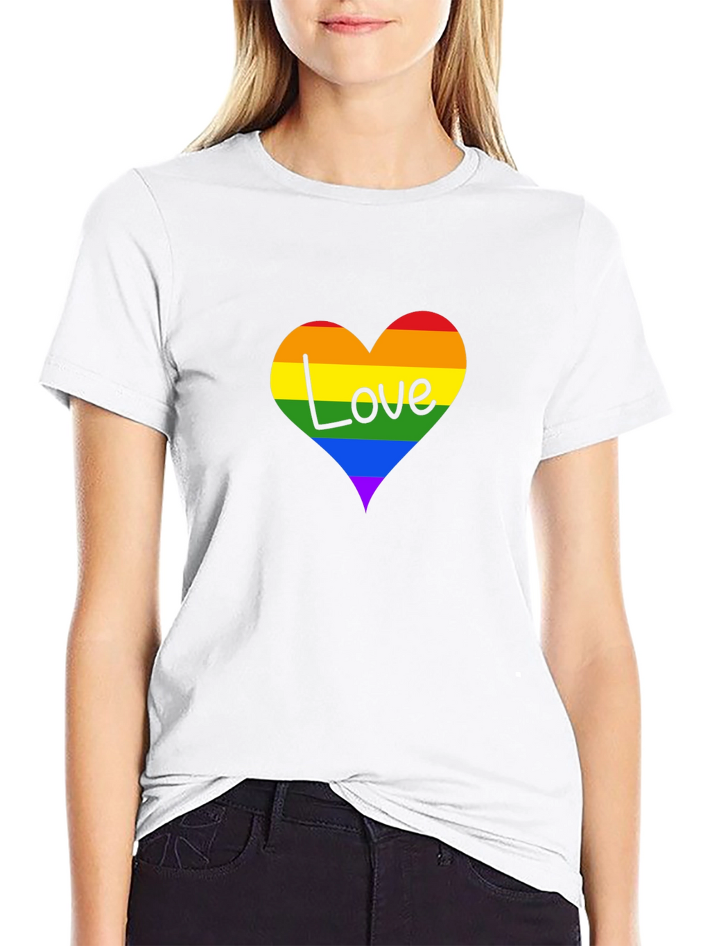 Love Heart LGBT Pride T-Shirt