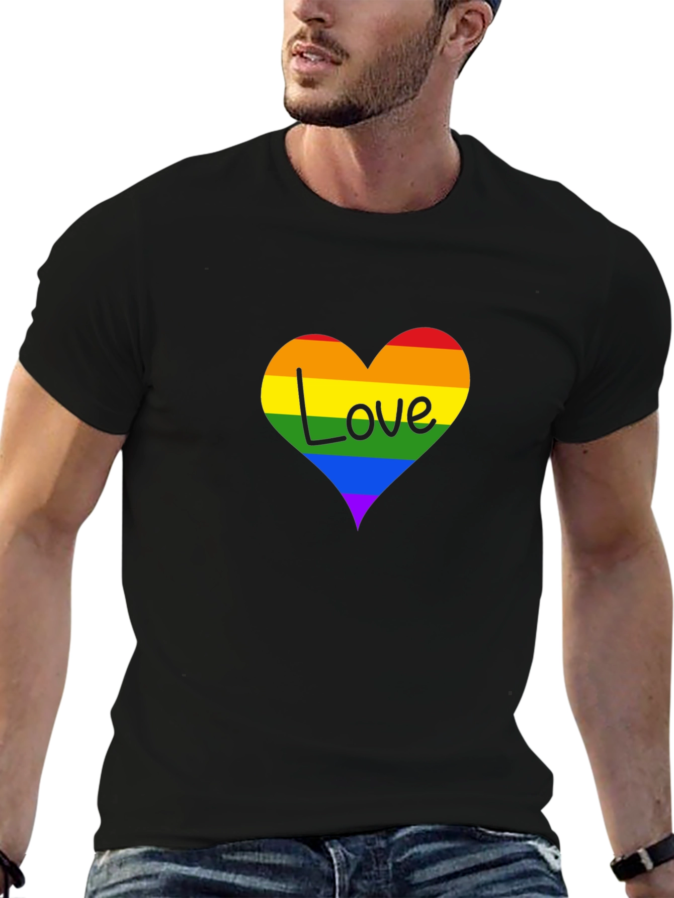 Love Heart LGBT Pride T-Shirt