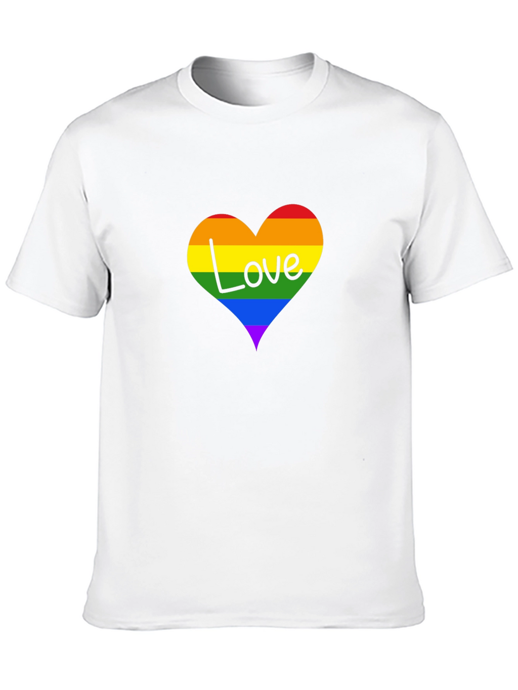 Love Heart LGBT Pride T-Shirt