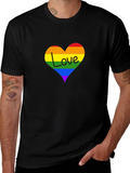 Love Heart LGBT Pride T-Shirt