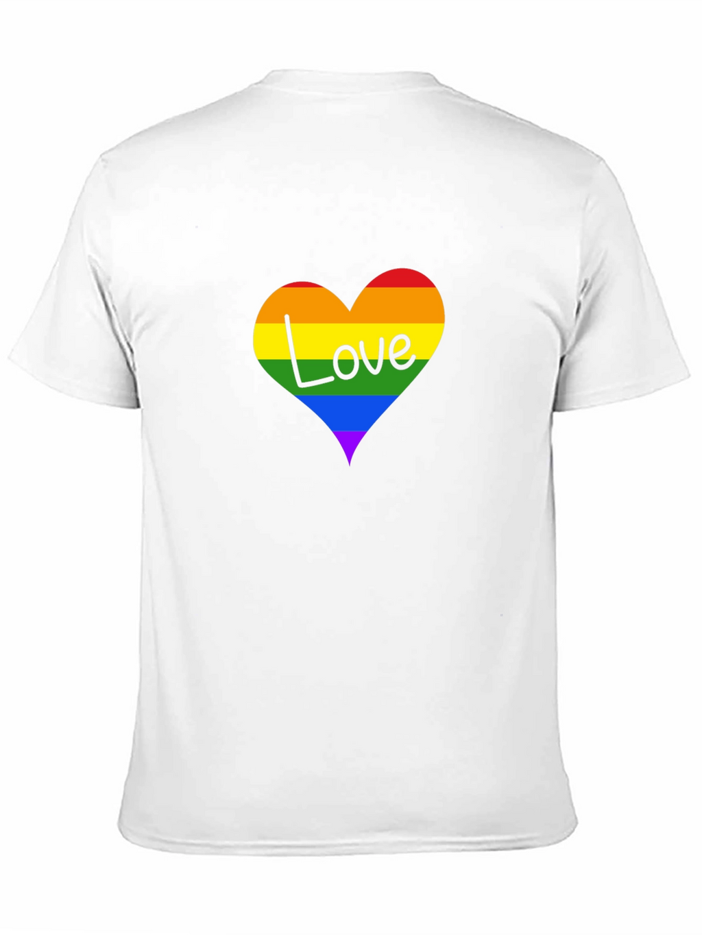 Love Heart LGBT Pride T-Shirt