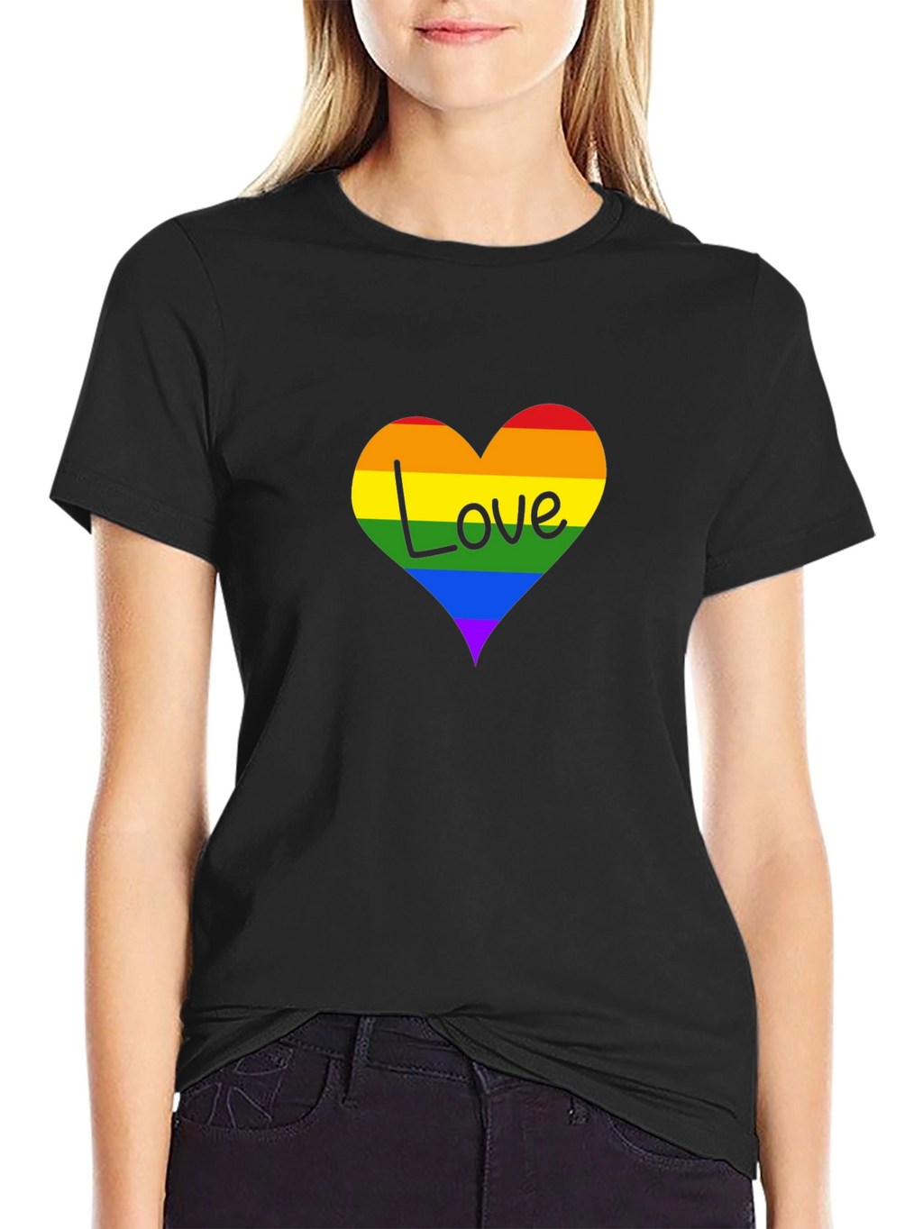 Love Heart LGBT Pride T-Shirt