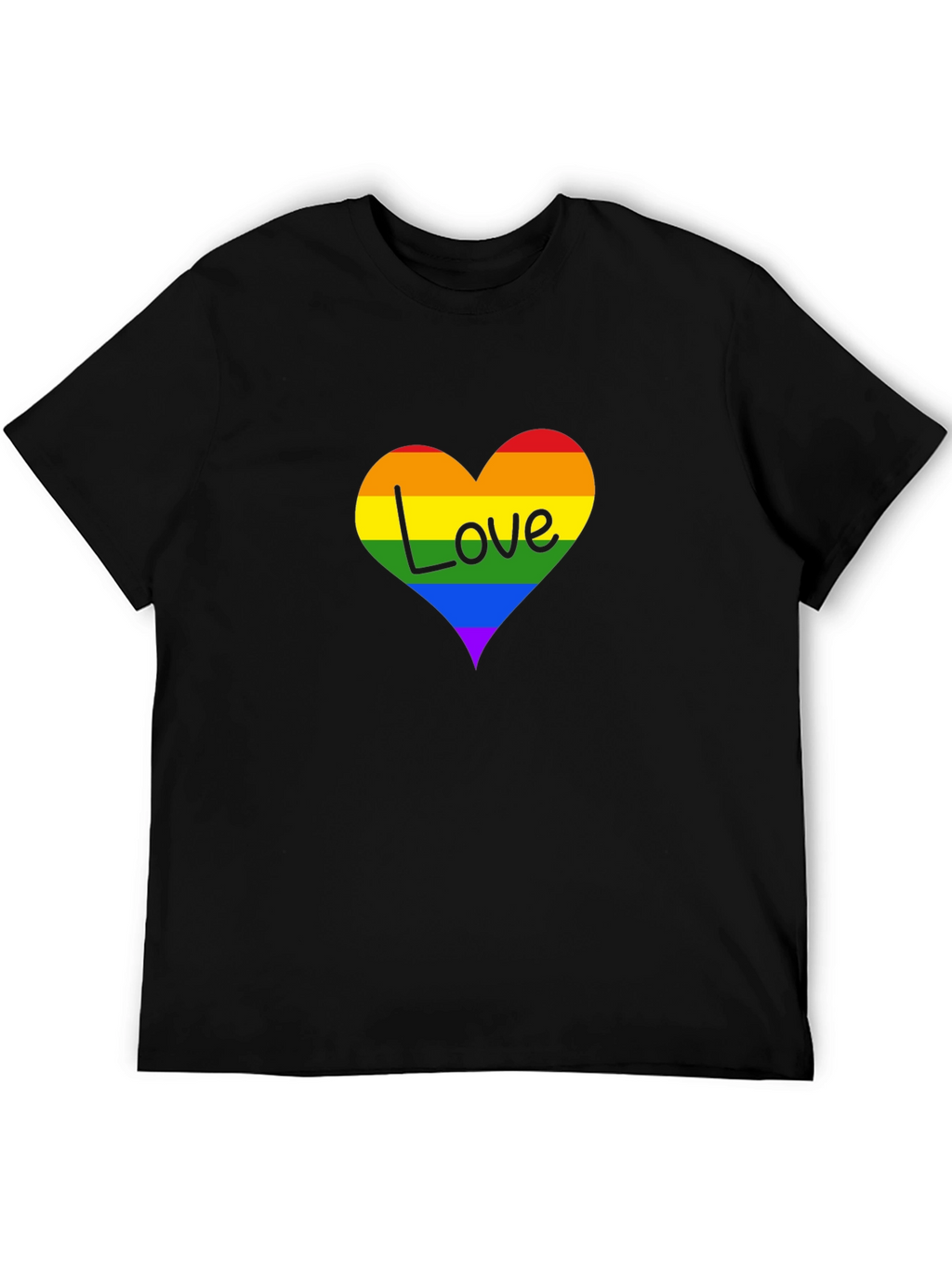 Love Heart LGBT Pride T-Shirt