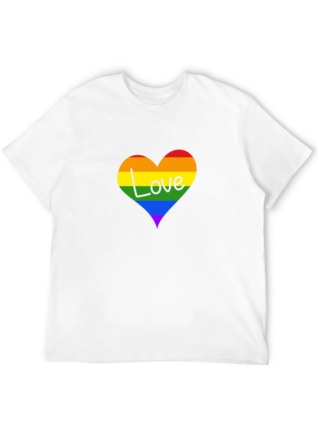 Love Heart LGBT Pride T-Shirt