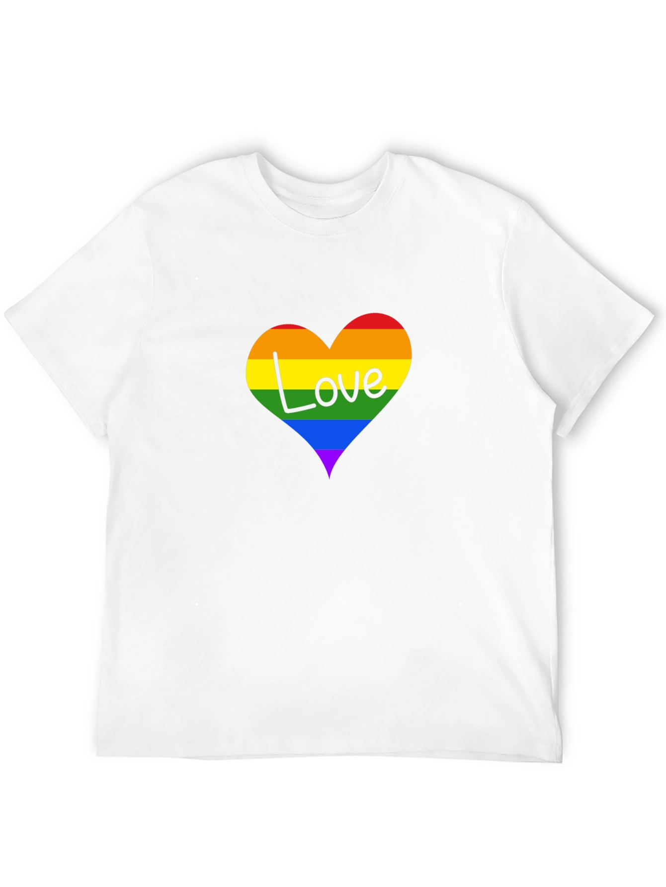Love Heart LGBT Pride T-Shirt
