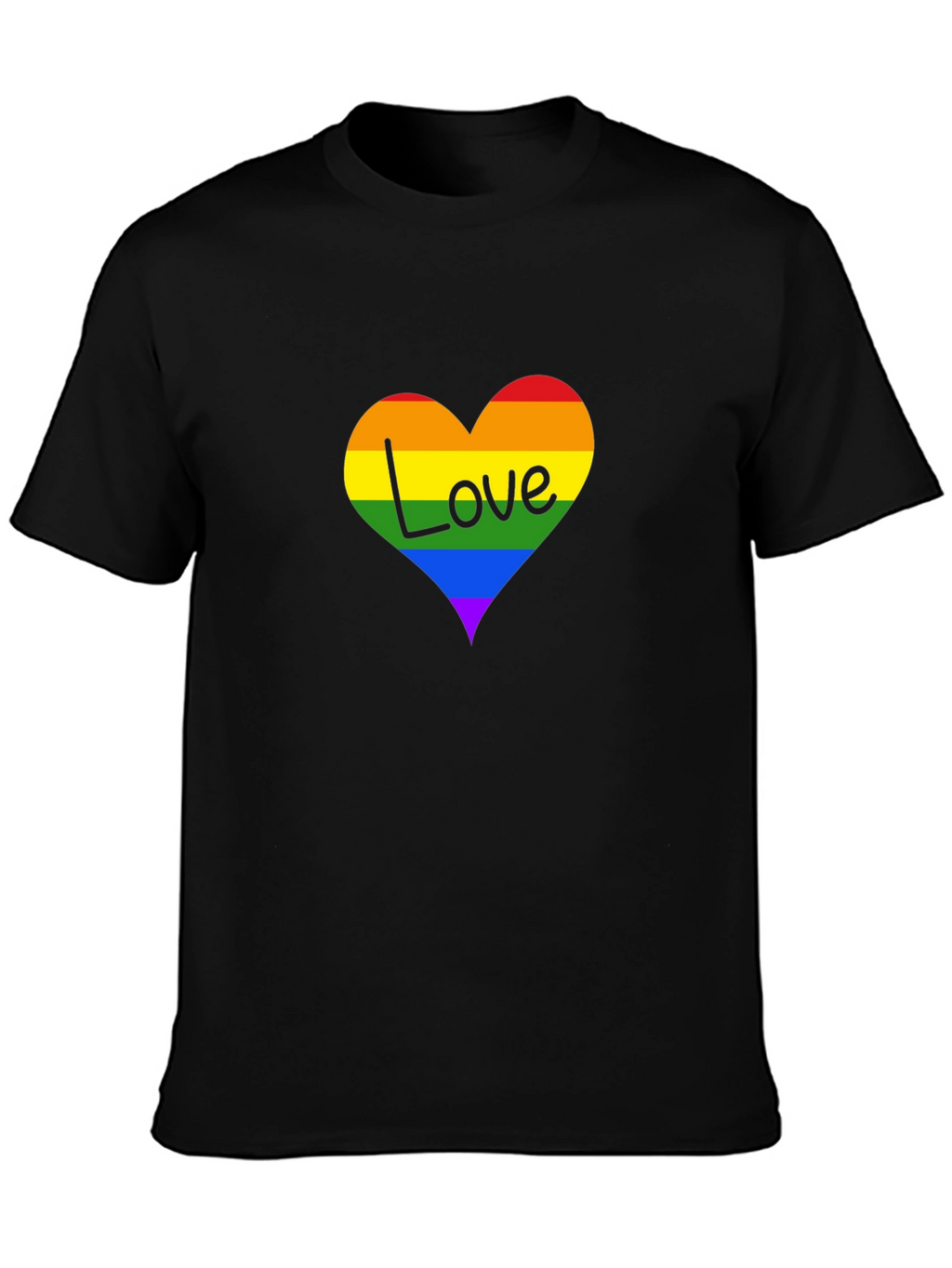 Love Heart LGBT Pride T-Shirt