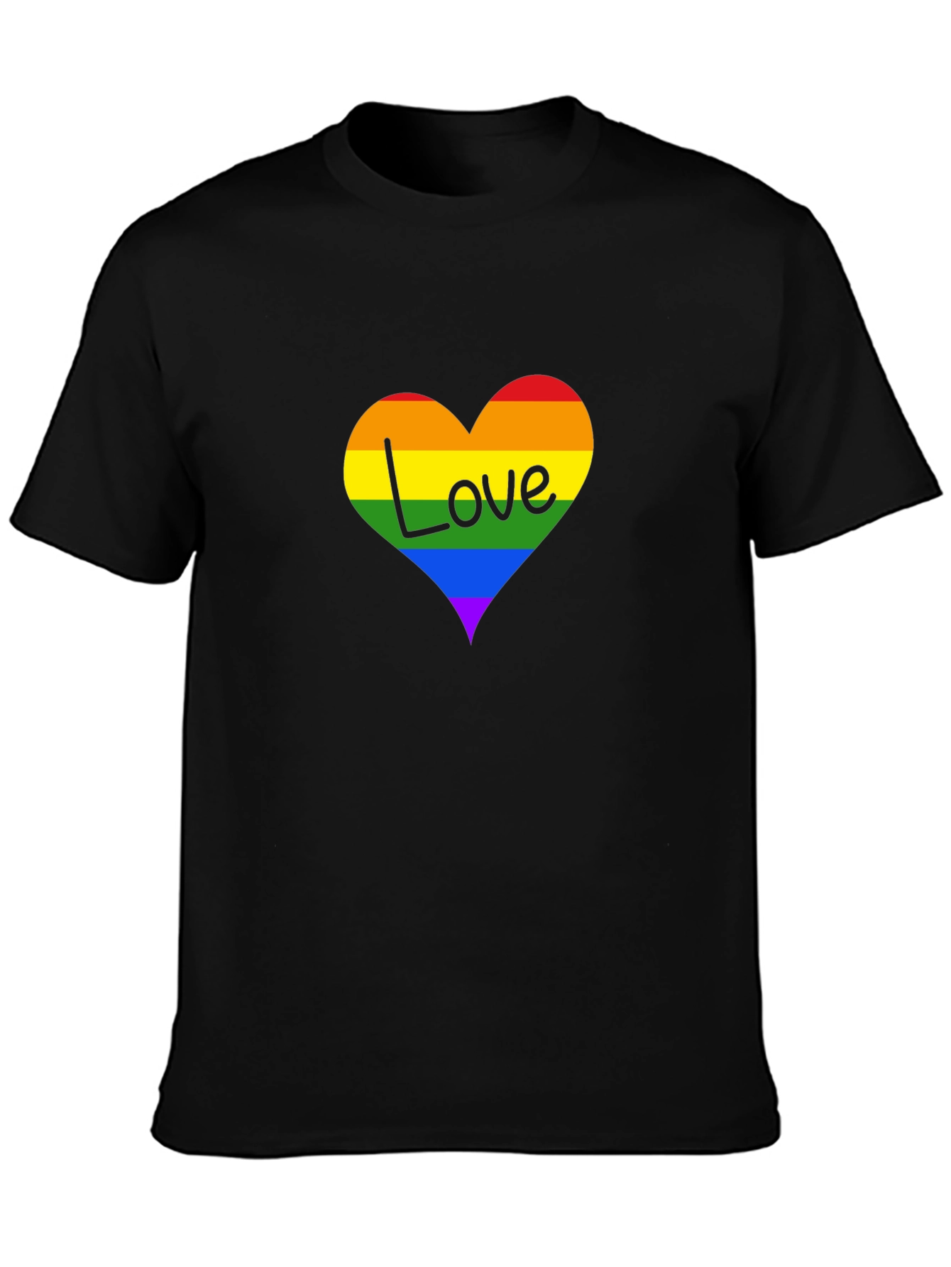 Love Heart LGBT Pride T-Shirt