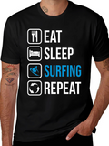 Eat Sleep Surfing Repeat T-Shirt