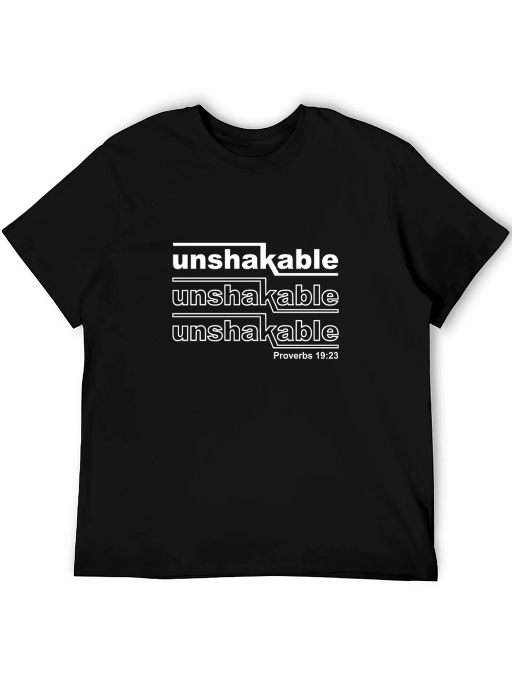Unshakable Proverbs Graphic Tee