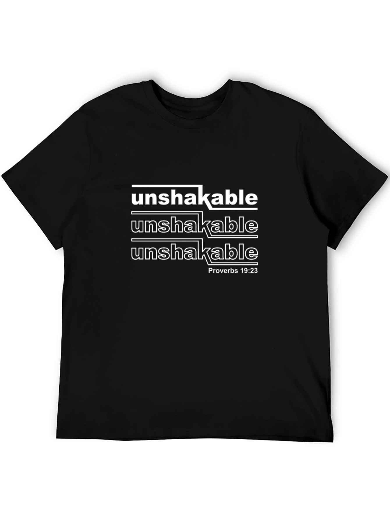 Unshakable Proverbs Graphic Tee