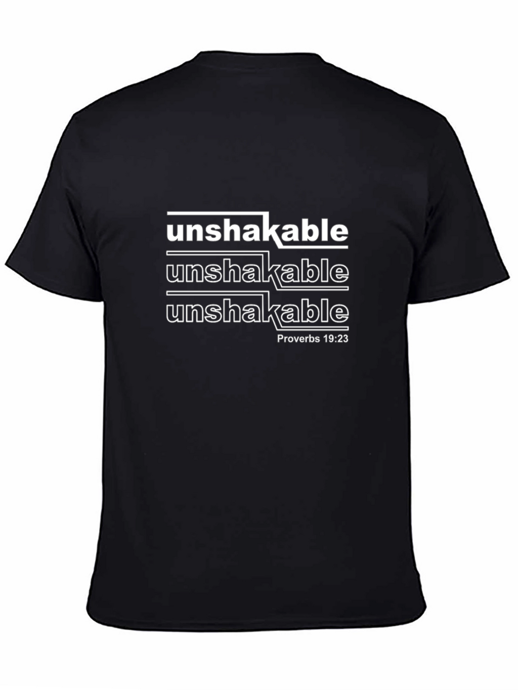 Unshakable Proverbs Graphic Tee
