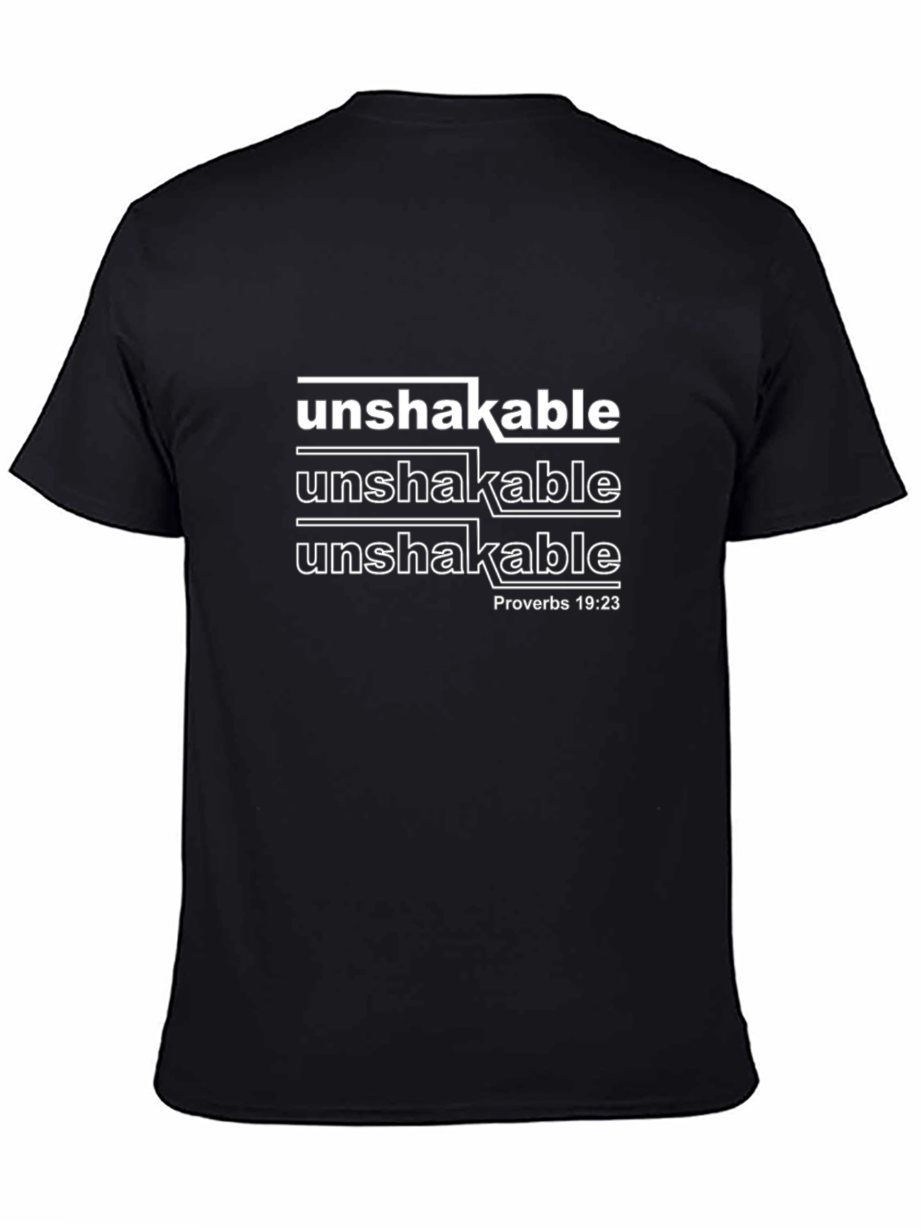 Unshakable Proverbs Graphic Tee