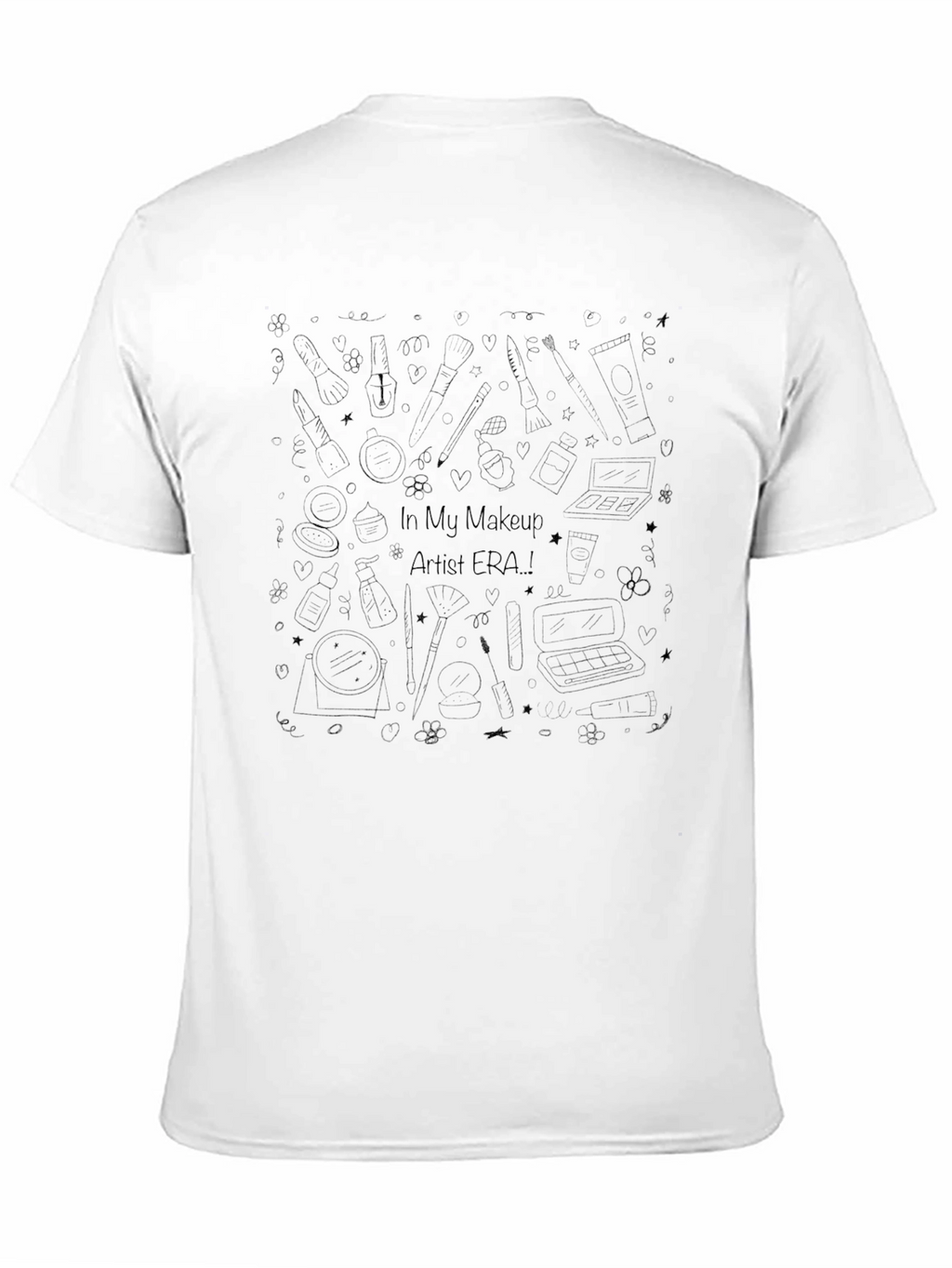 Makeup Artist Era Black T-Shirt