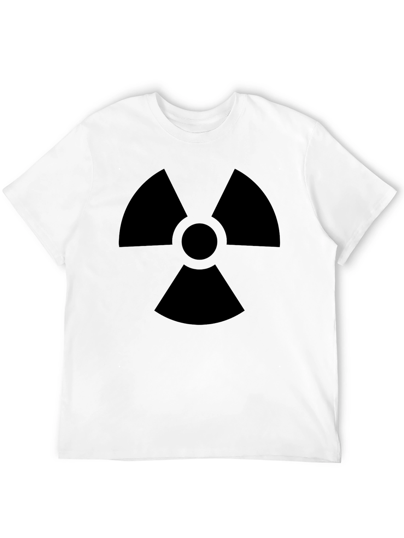 Radioactive Symbol Graphic Black T-Shirt