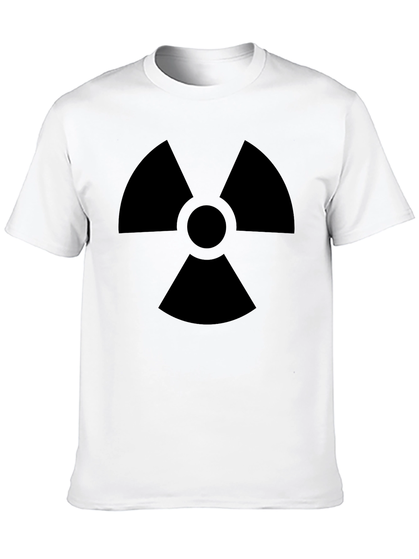 Radioactive Symbol Graphic Black T-Shirt
