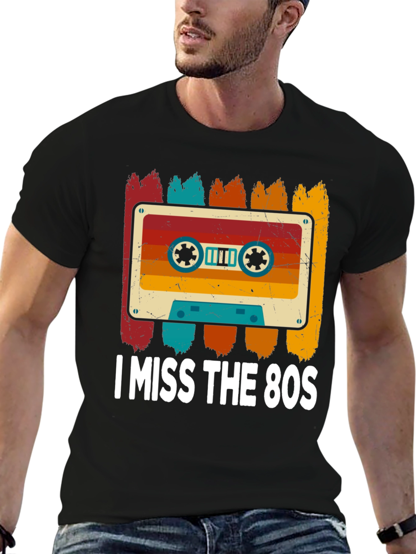 I Miss The 80s Retro Cassette T-Shirt