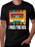 I Miss The 80s Retro Cassette T-Shirt