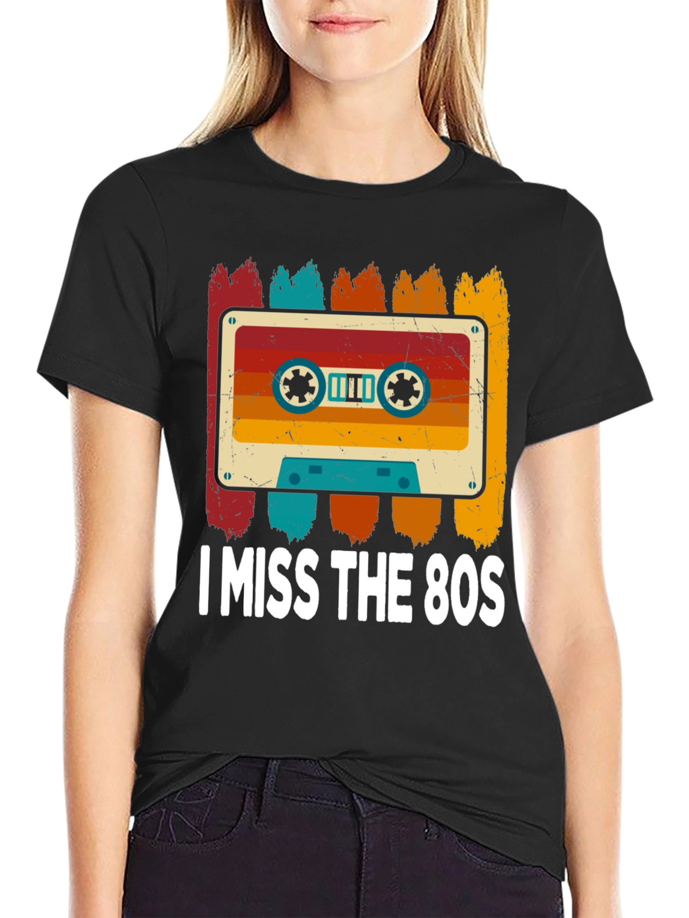 I Miss The 80s Retro Cassette T-Shirt