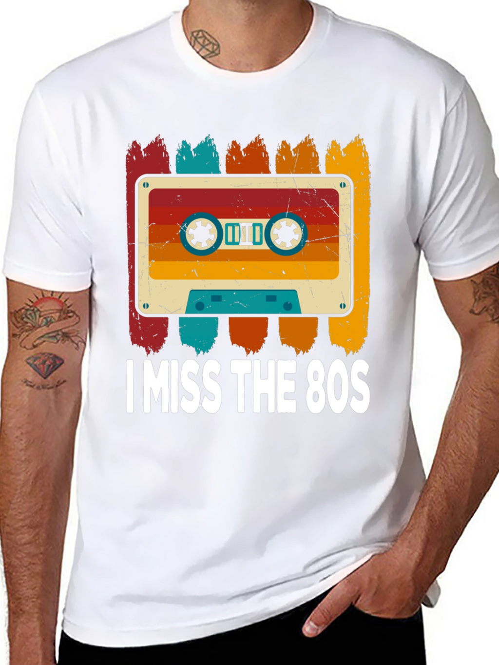 I Miss The 80s Retro Cassette T-Shirt