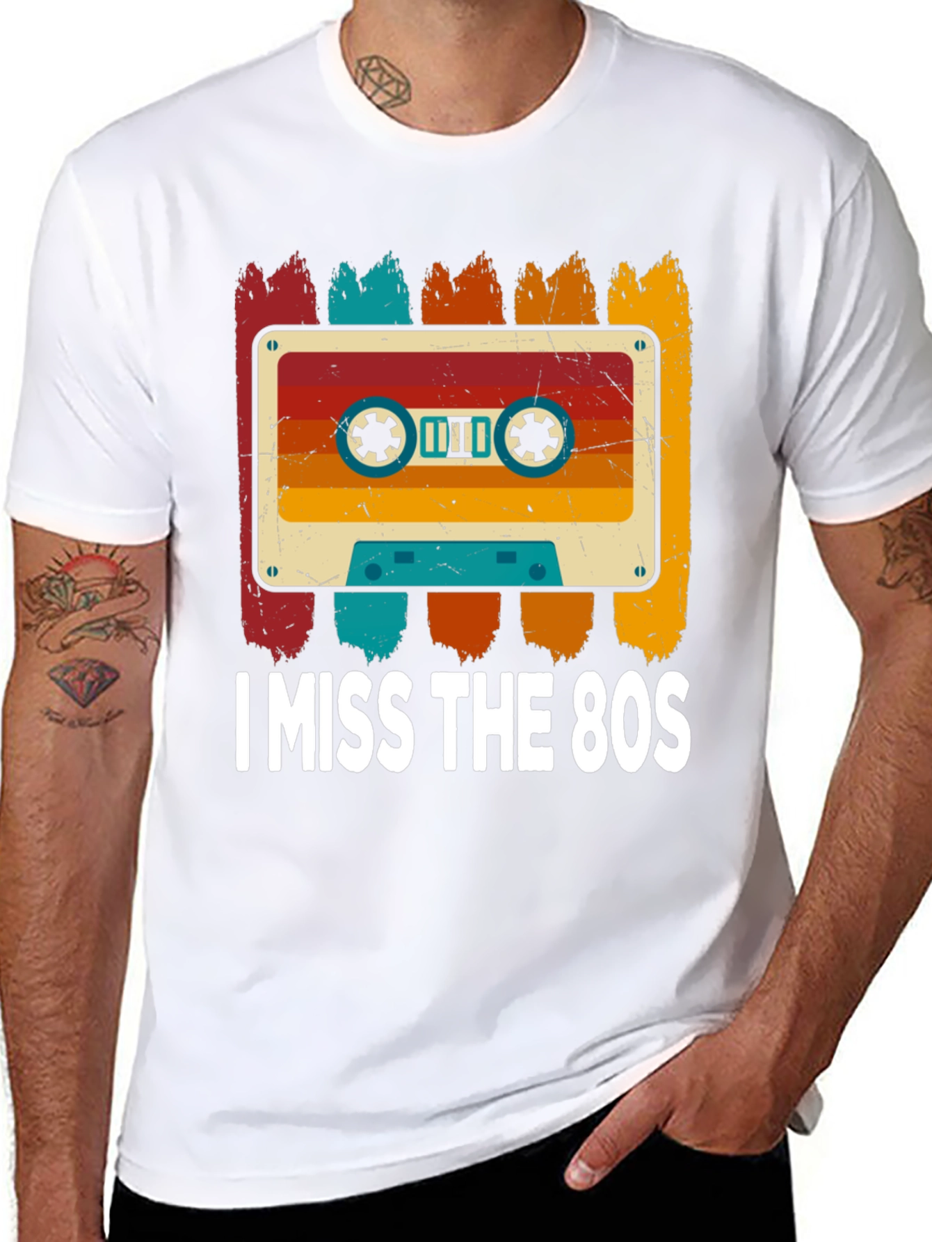 I Miss The 80s Retro Cassette T-Shirt