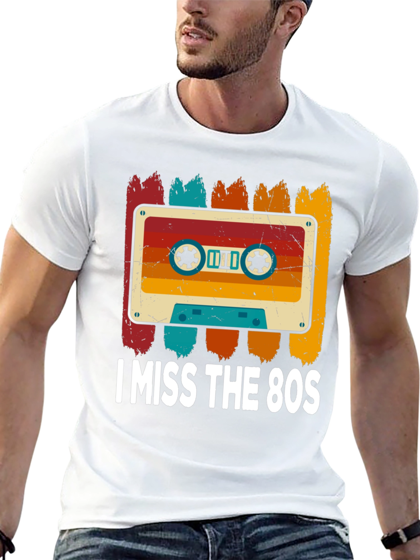 I Miss The 80s Retro Cassette T-Shirt
