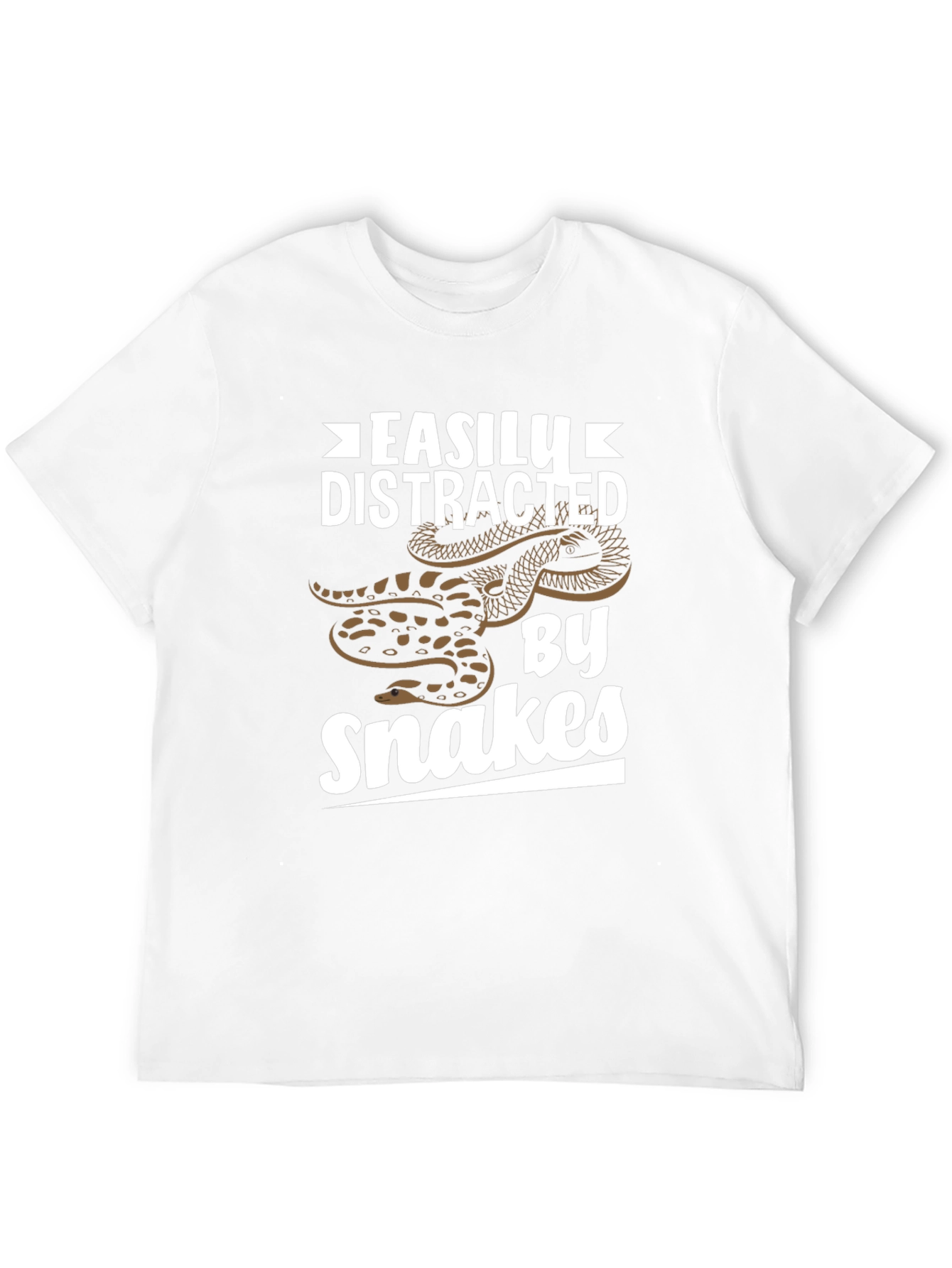 Easily Distracted By Snakes Graphic T-Shirt