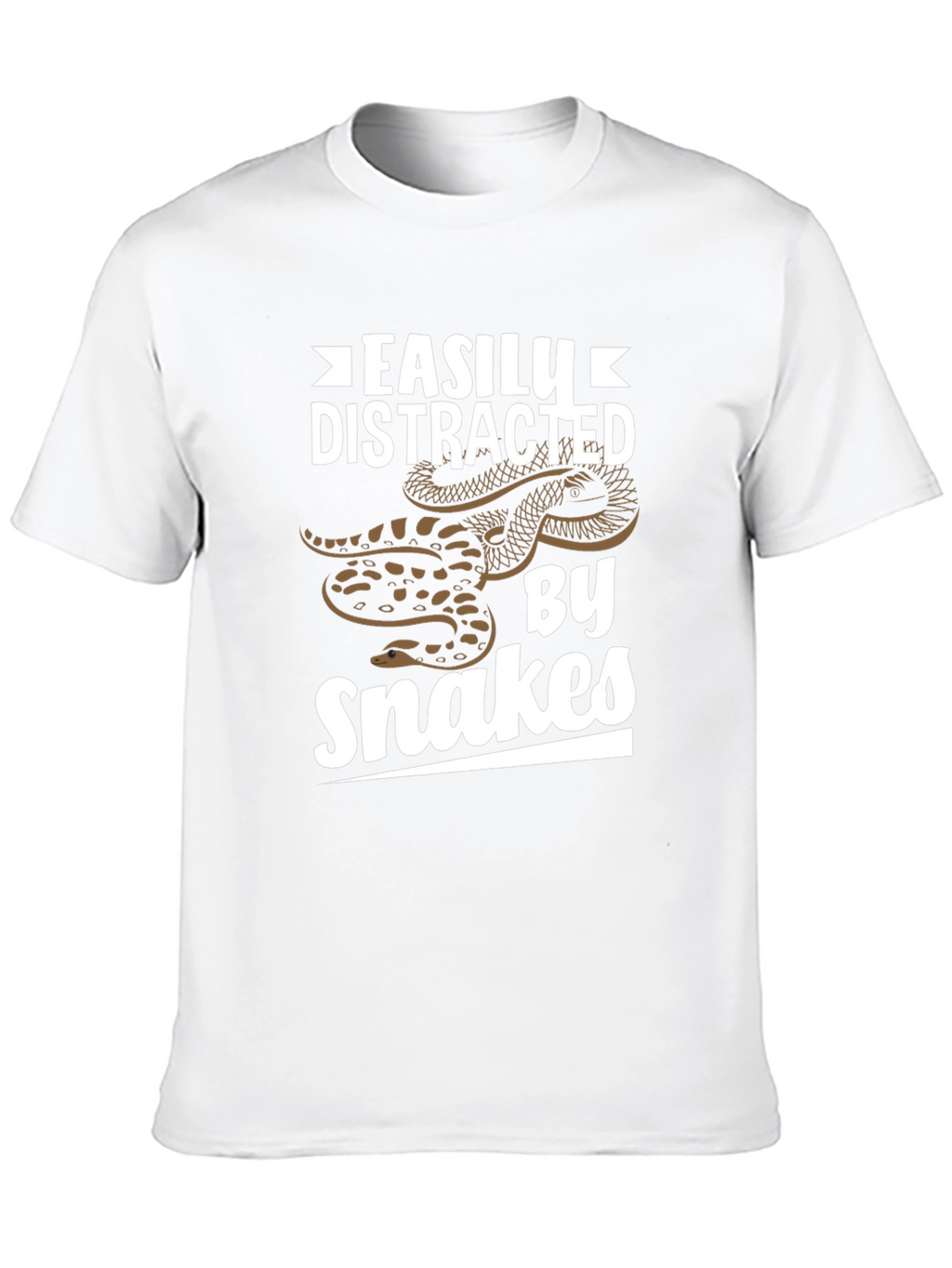 Easily Distracted By Snakes Graphic T-Shirt