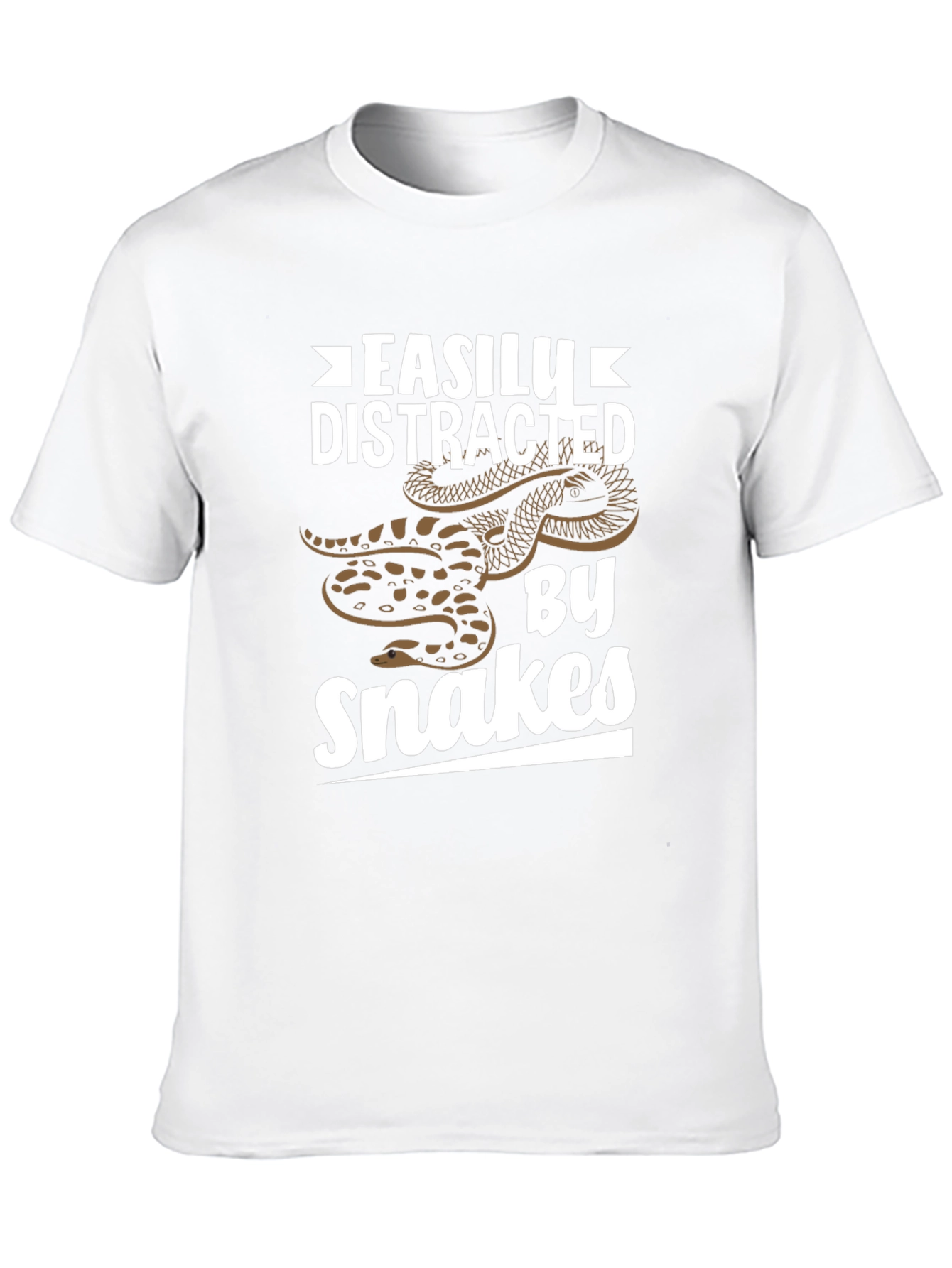 Easily Distracted By Snakes Graphic T-Shirt