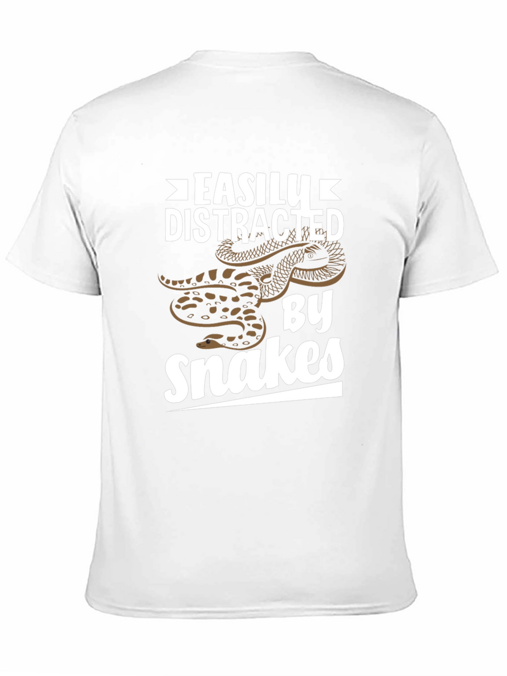 Easily Distracted By Snakes Graphic T-Shirt