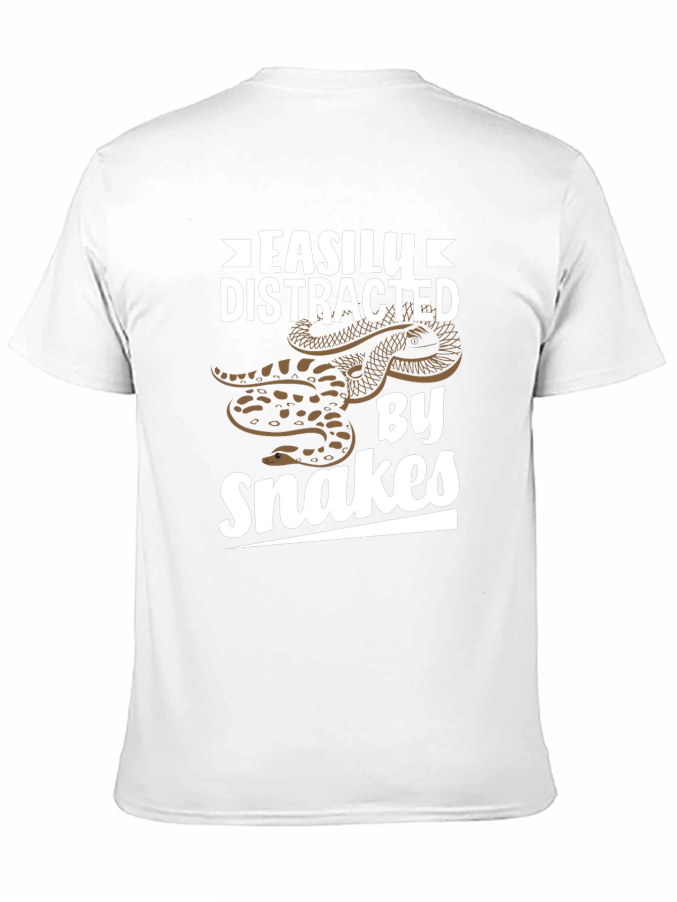 Easily Distracted By Snakes Graphic T-Shirt