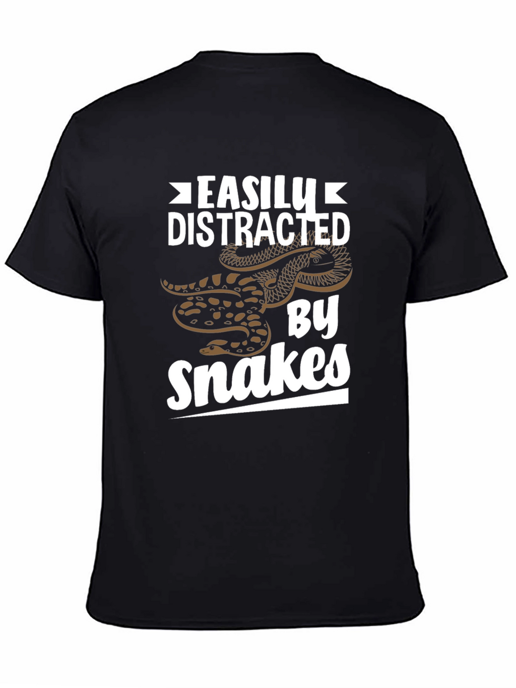Easily Distracted By Snakes Graphic T-Shirt