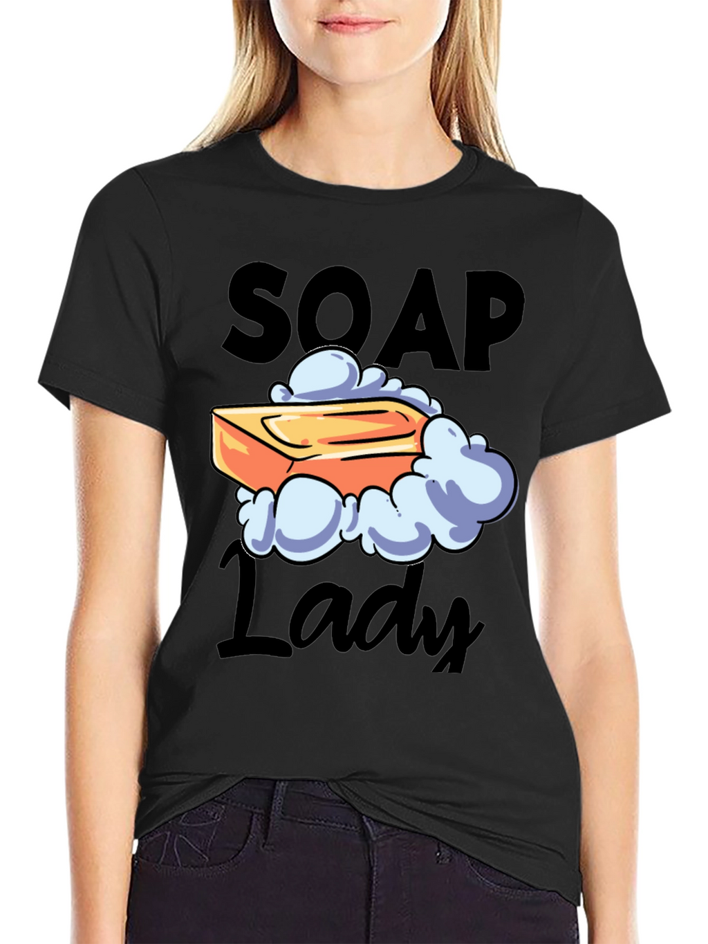 Soap Lady Graphic T-Shirt