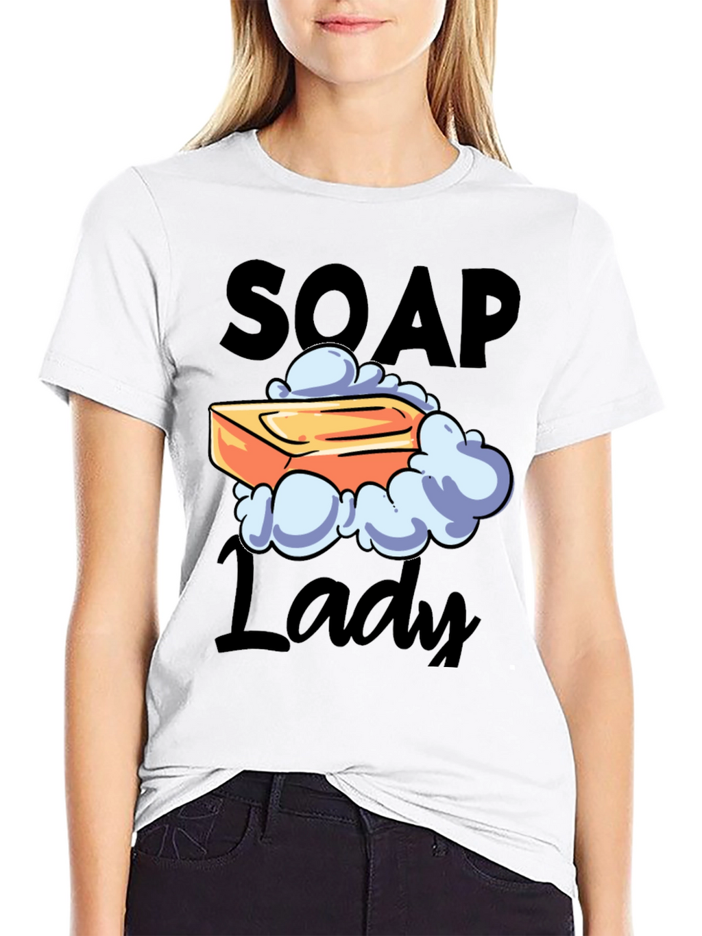 Soap Lady Graphic T-Shirt