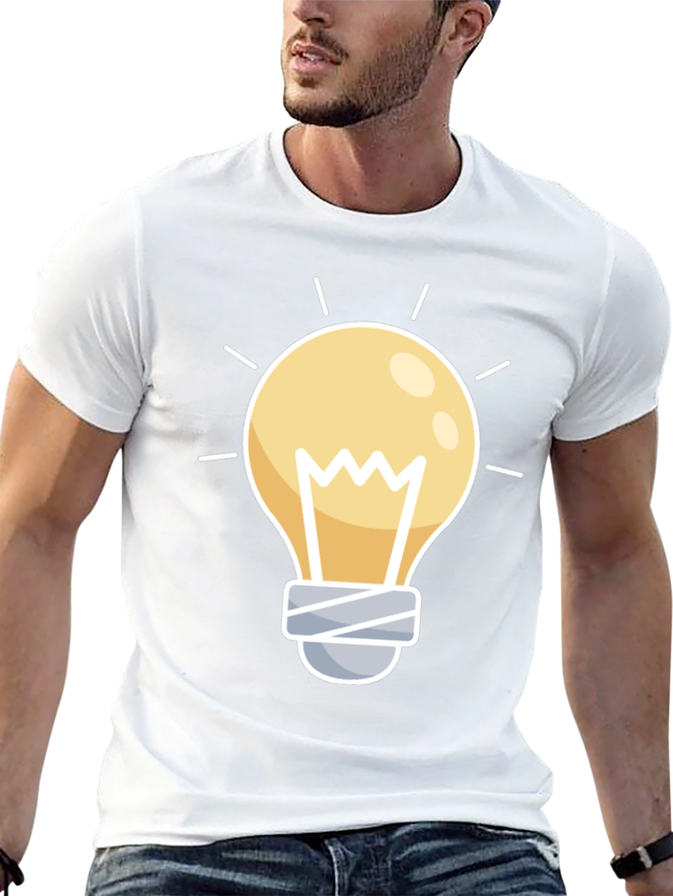 Bright Idea T-Shirt - Mens Graphic Tee