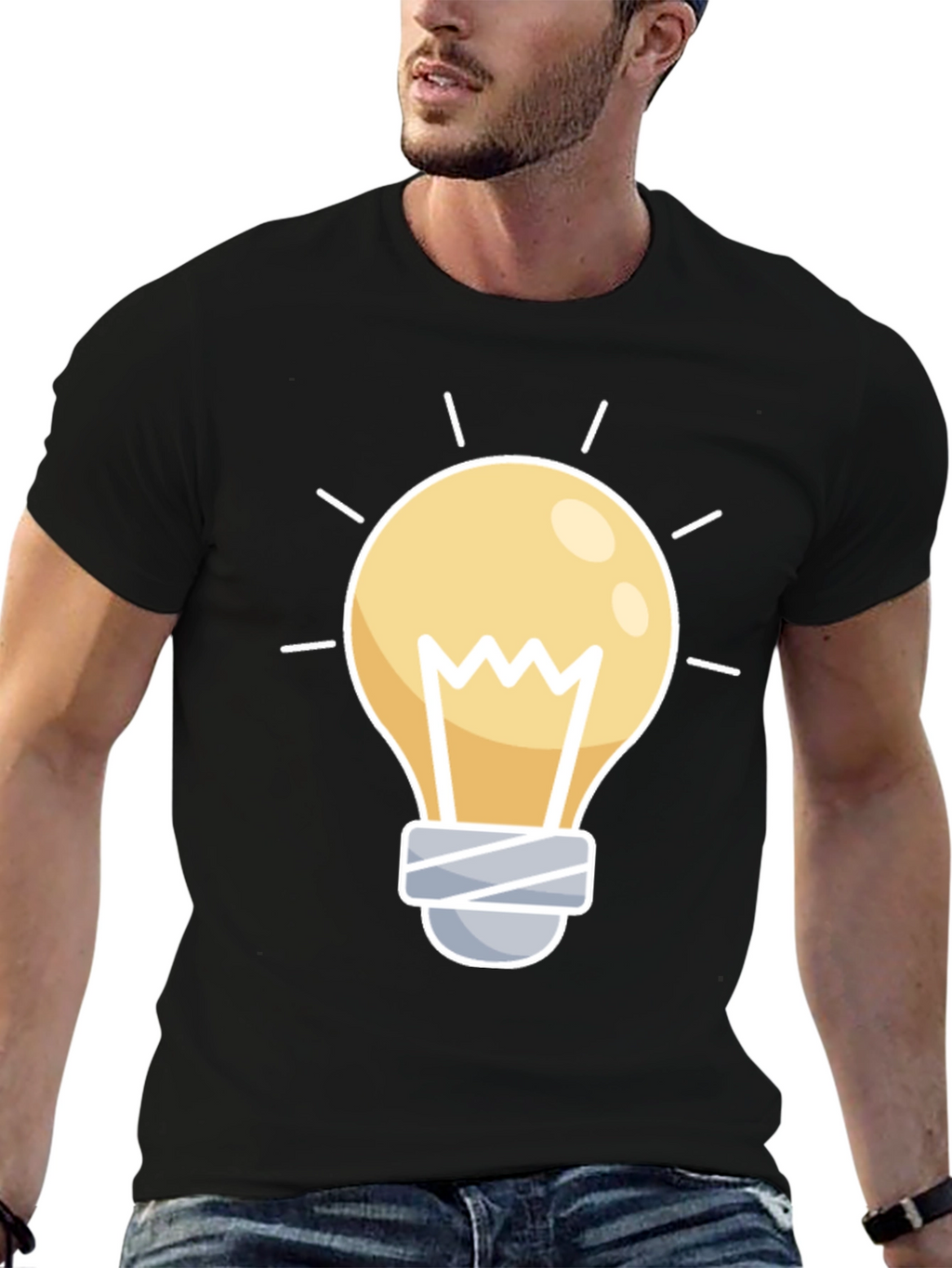 Bright Idea T-Shirt - Mens Graphic Tee