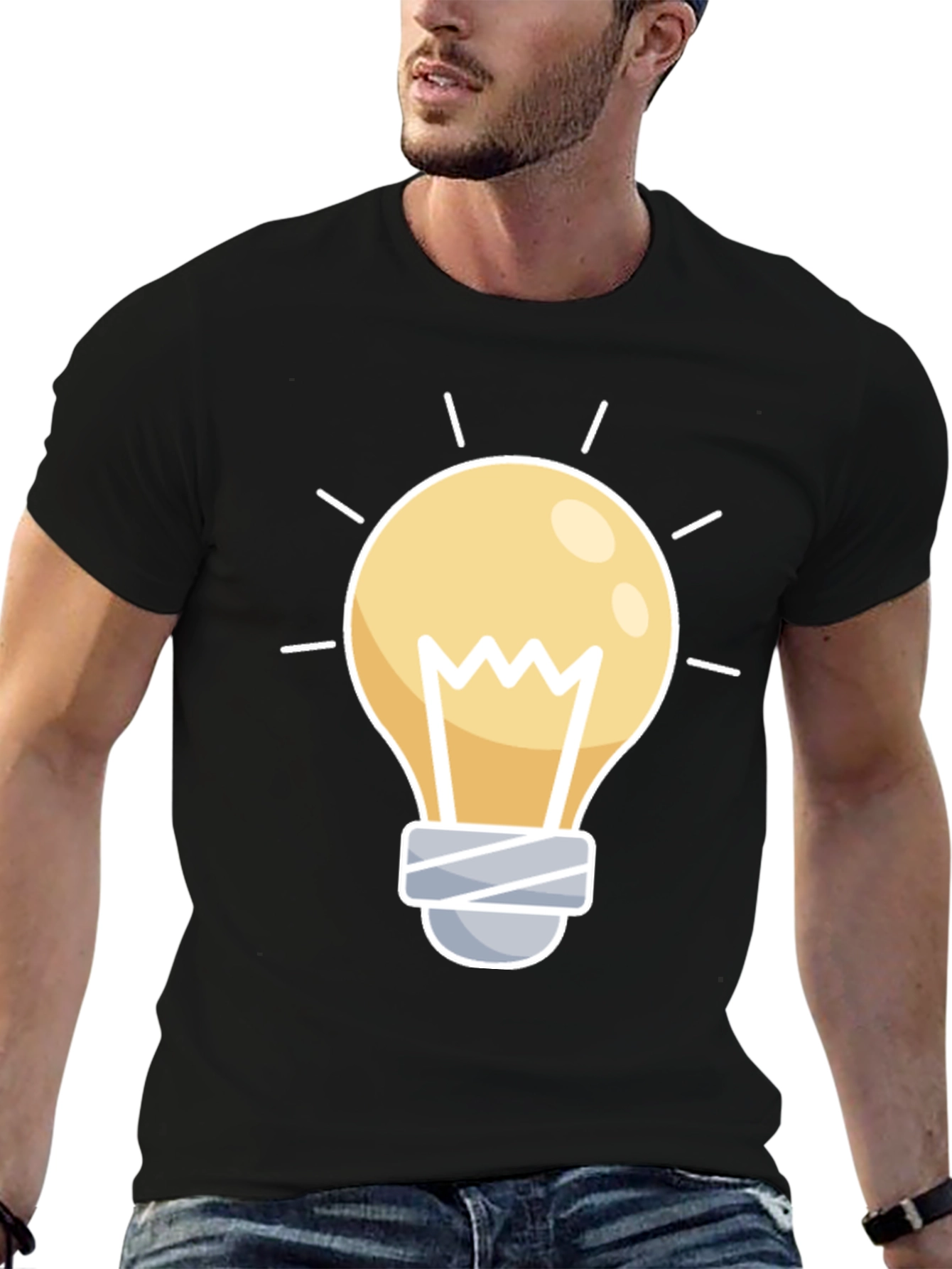 Bright Idea T-Shirt - Mens Graphic Tee