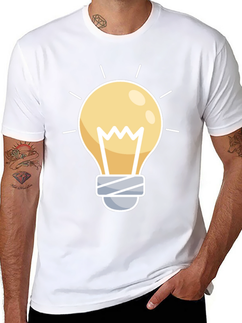 Bright Idea T-Shirt - Mens Graphic Tee