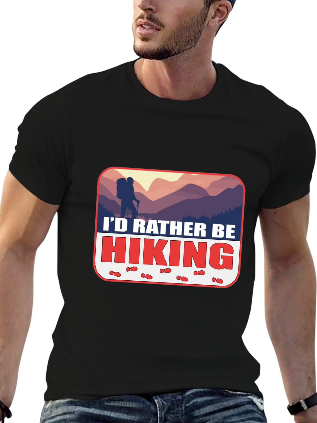 Hiking Adventure Graphic Tee - Outdoor Enthusiast Shirt