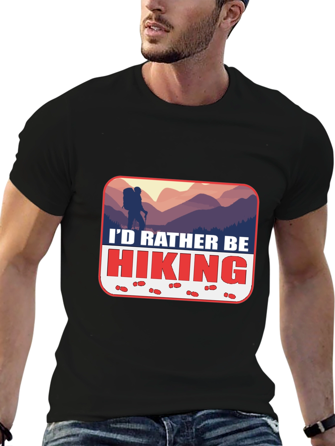 Hiking Adventure Graphic Tee - Outdoor Enthusiast Shirt