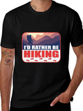 Hiking Adventure Graphic Tee - Outdoor Enthusiast Shirt