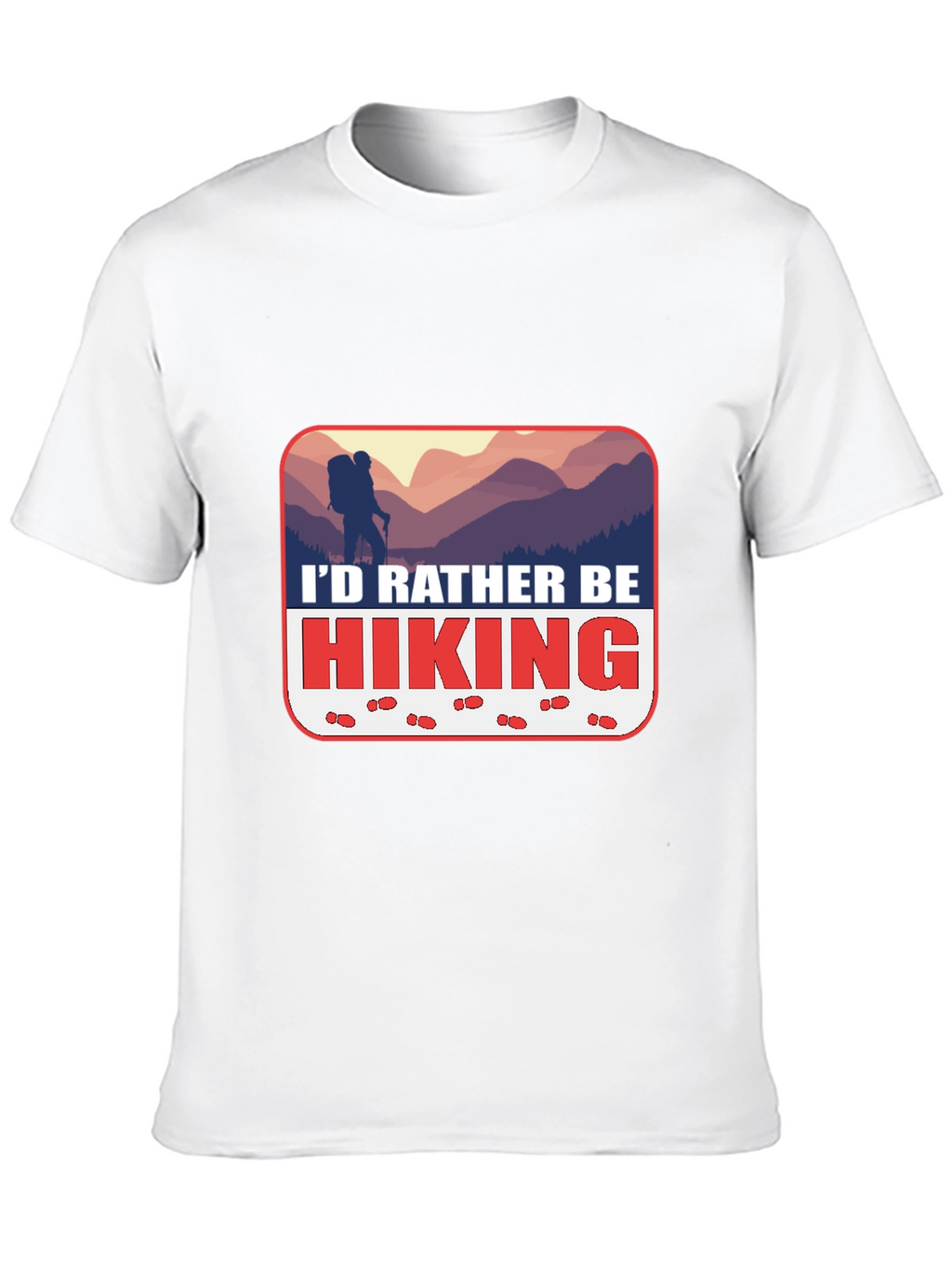 Hiking Adventure Graphic Tee - Outdoor Enthusiast Shirt