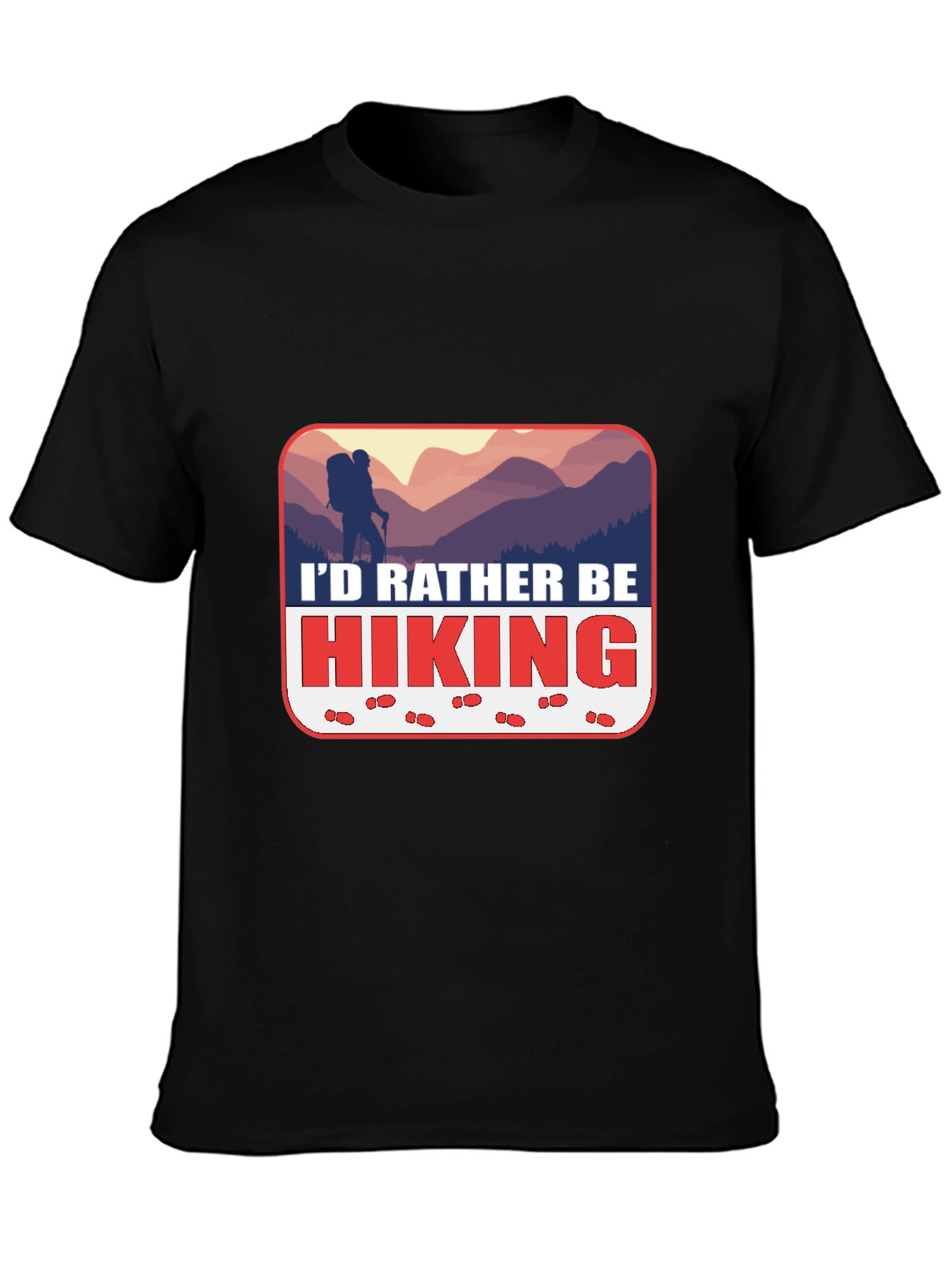 Hiking Adventure Graphic Tee - Outdoor Enthusiast Shirt