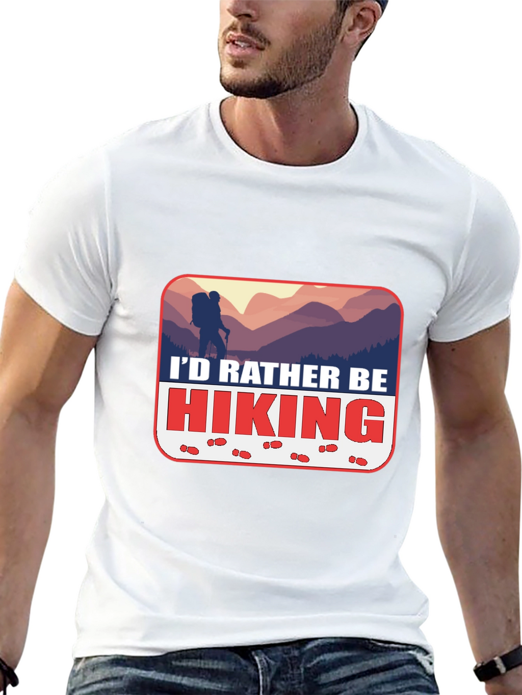 Hiking Adventure Graphic Tee - Outdoor Enthusiast Shirt