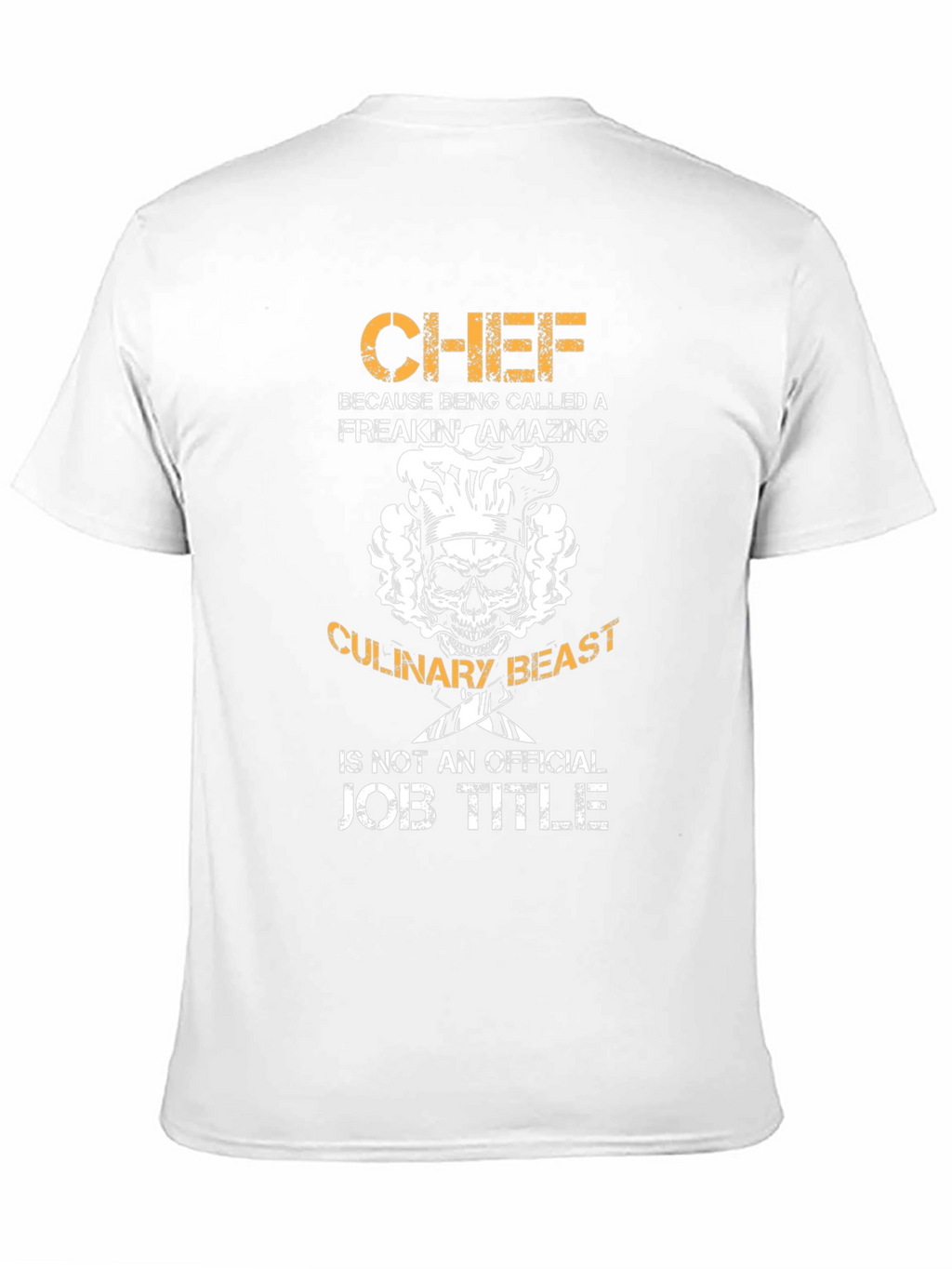 Chef Culinary Beast Graphic T-Shirt