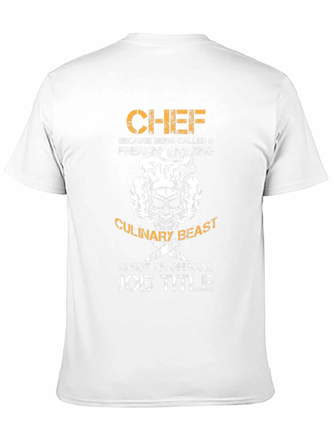 Chef Culinary Beast Graphic T-Shirt