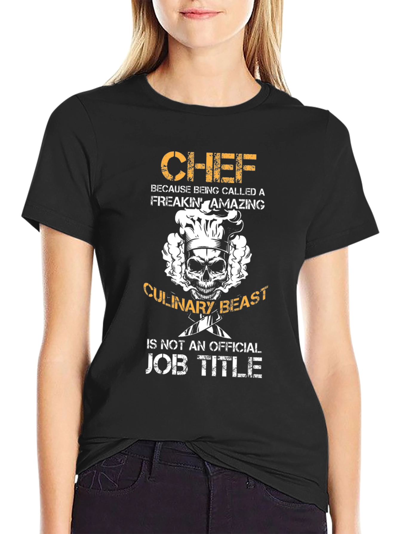 Chef Culinary Beast Graphic T-Shirt