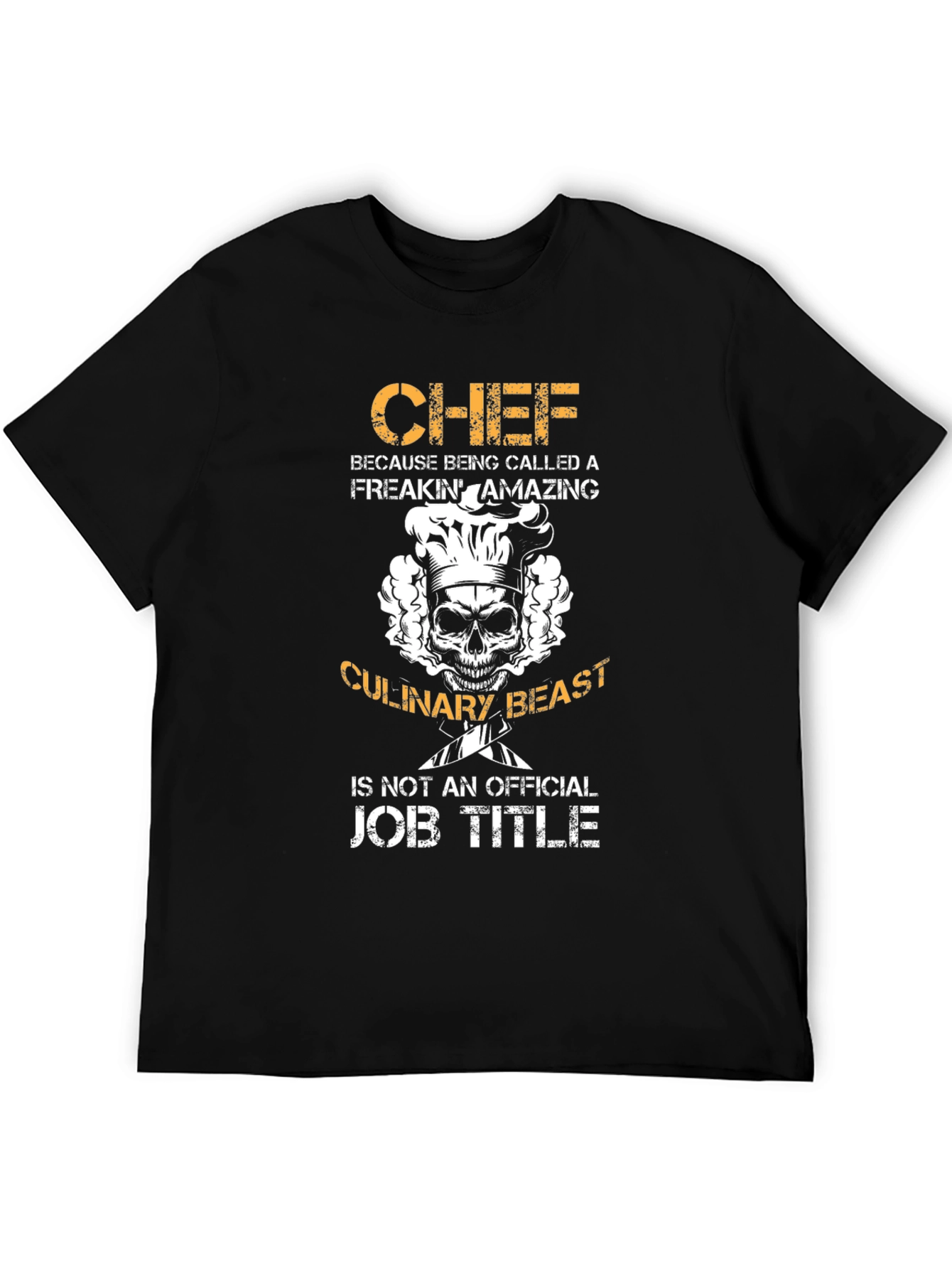 Chef Culinary Beast Graphic T-Shirt