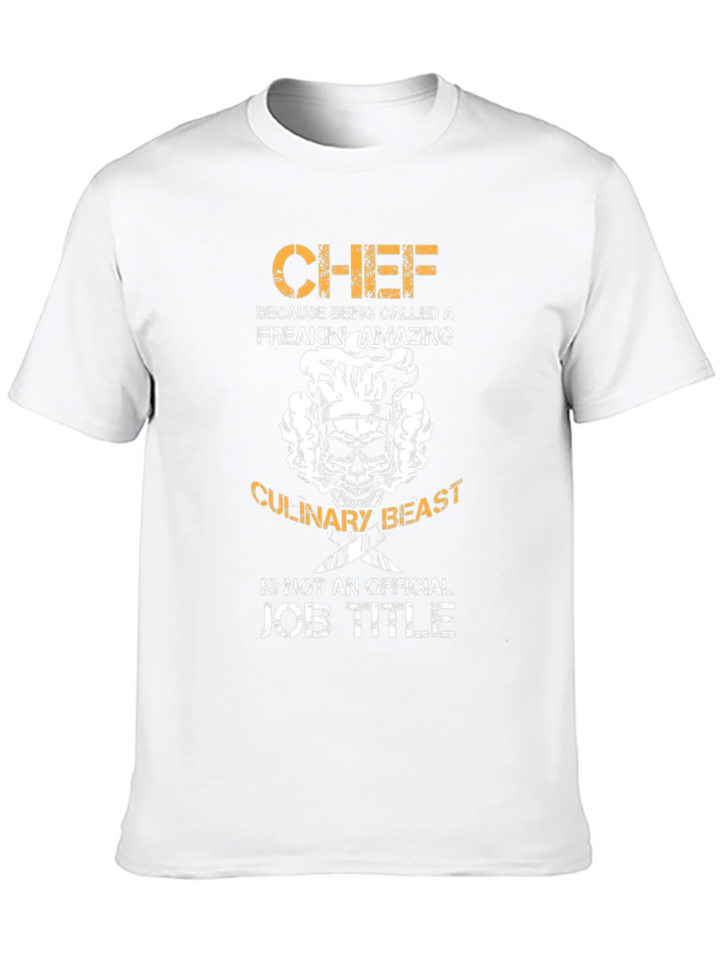 Chef Culinary Beast Graphic T-Shirt
