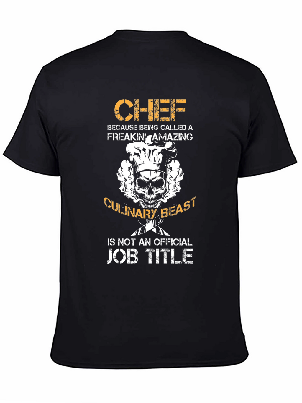 Chef Culinary Beast Graphic T-Shirt